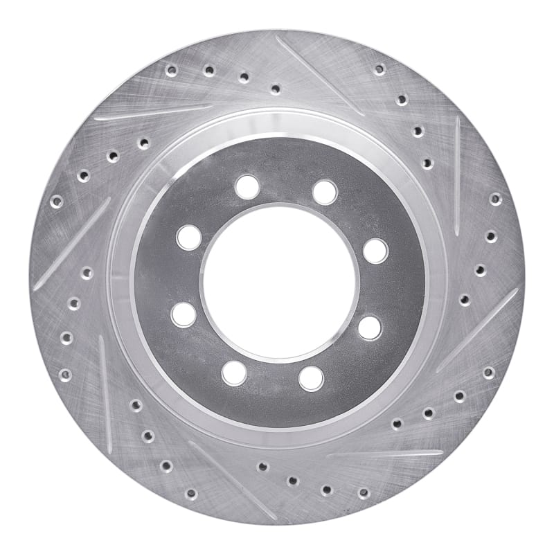 R1 Concepts — R1 75-94 Ford E-350 Econoline Front Right Drilled & Slotted Silver Brake Rotor
R1 Brake Rotor Drill