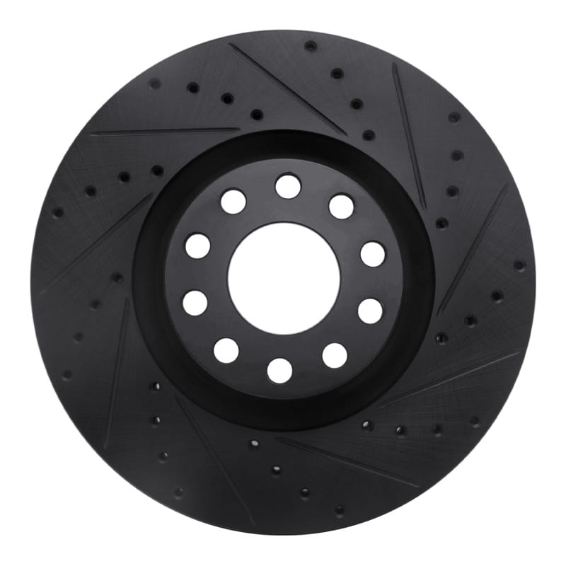 R1 Concepts — R1 99-04 Audi S6 Front Right Drilled & Slotted Black Brake Rotor
R1 Brake Rotor Drill