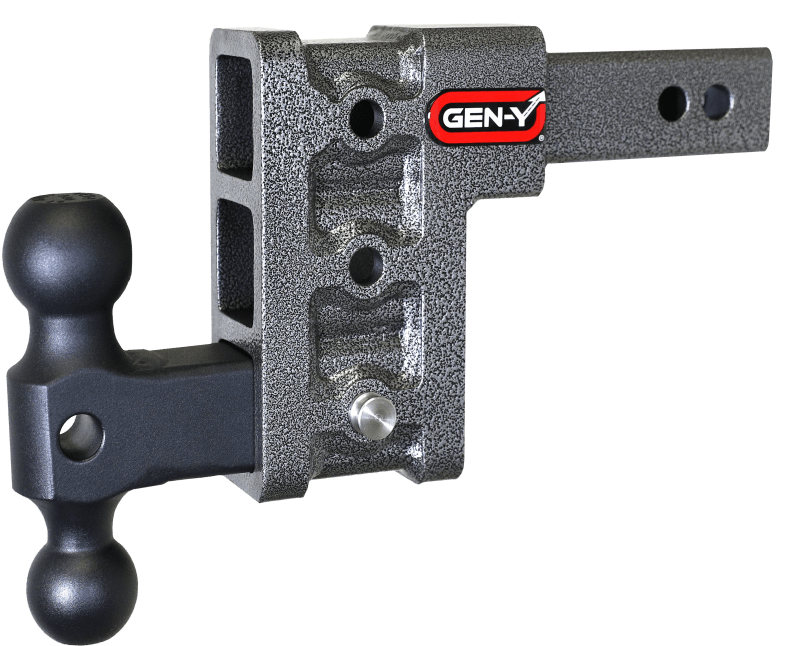GEN-Y Hitch — Gen-Y Mega Duty 2in Shank 5in Drop 1.5K TW 10K Hitch w/GH-031 Dual-Ball
Drop Hitch