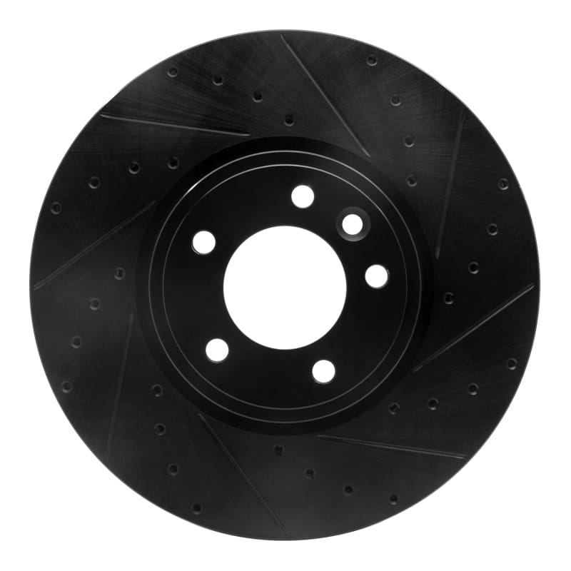 R1 Concepts — R1 18-20 Land Rover Range Rover Sport Front Right Drilled & Slotted Black Brake Rotor
R1 Brake Rotor Drill