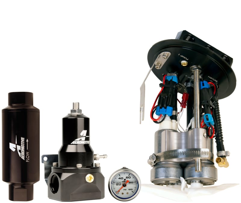 Aeromotive — Aeromotive 11-17 Ford Mustang Drop In Kit (18037/15633/13134/12341) - Triple 450lph
Fuel Pump