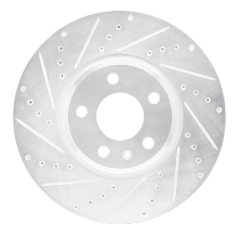 R1 Concepts — R1 08-12 Audi Q5 (Mexico) Front Left Drilled & Slotted Silver Brake Rotor
R1 Brake Rotor Drill