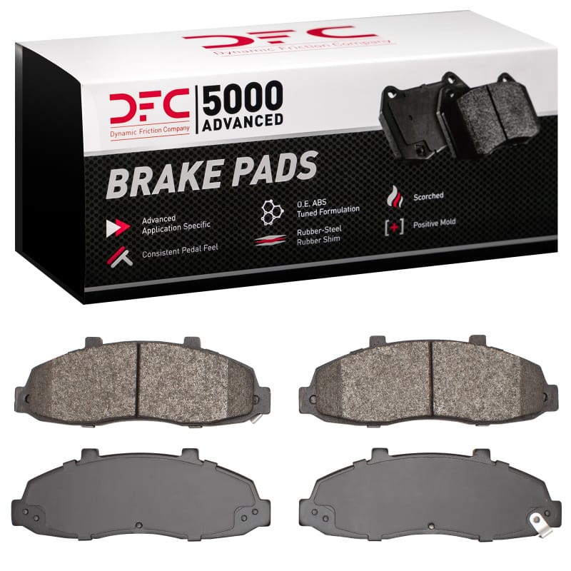 DFC — DFC 00-04 Ford F-150 4WD Front 5000 Advanced Semi Metallic Brake Pads
DFC Brake Pad Set
