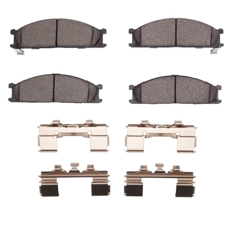 DFC — DFC 85-15 Nissan D21 Hardbody Pickup 4WD (4 Cyl) Front 5K Adv Semi Metallic Brake Pad & Hardware Kit
DFC Brake Pad Set