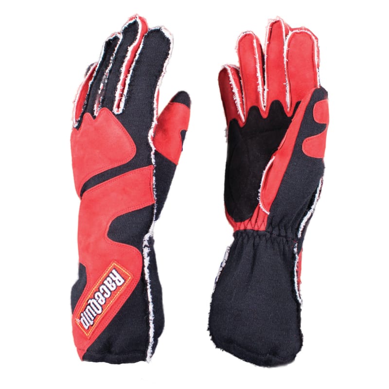 Racequip — RaceQuip SFI-5 Red/Black Small Outseam w/ Closure Glove
