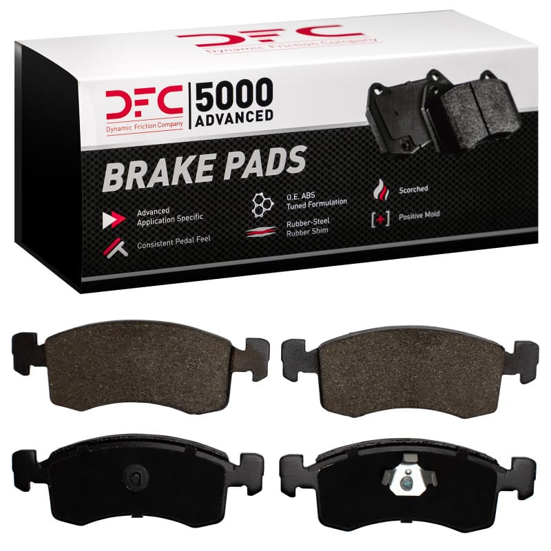 DFC — DFC 83-91 Chrysler Executive Sedan Front 5000 Advanced Semi Metallic Brake Pads
DFC Brake Pad Set