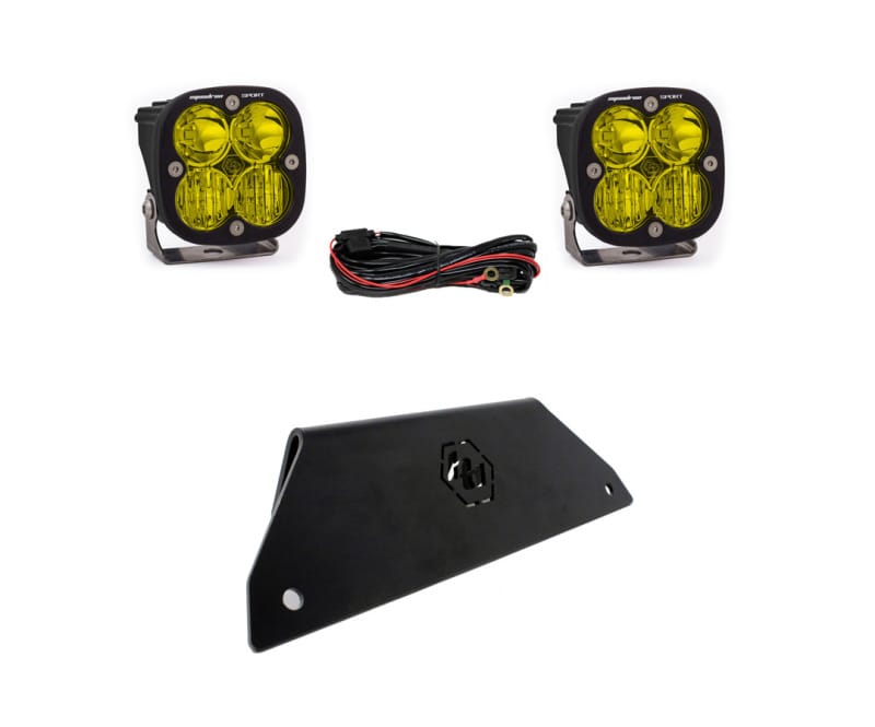 Baja Designs — Baja Designs Polaris RZR Pro XP Lower Bumper LED Light Kit Sport D/C Amber