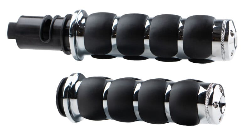 Kuryakyn — Kuryakyn ISO Grips Throttle-By-Wire 24 and Up Touring 25 and Up Softails Chrome