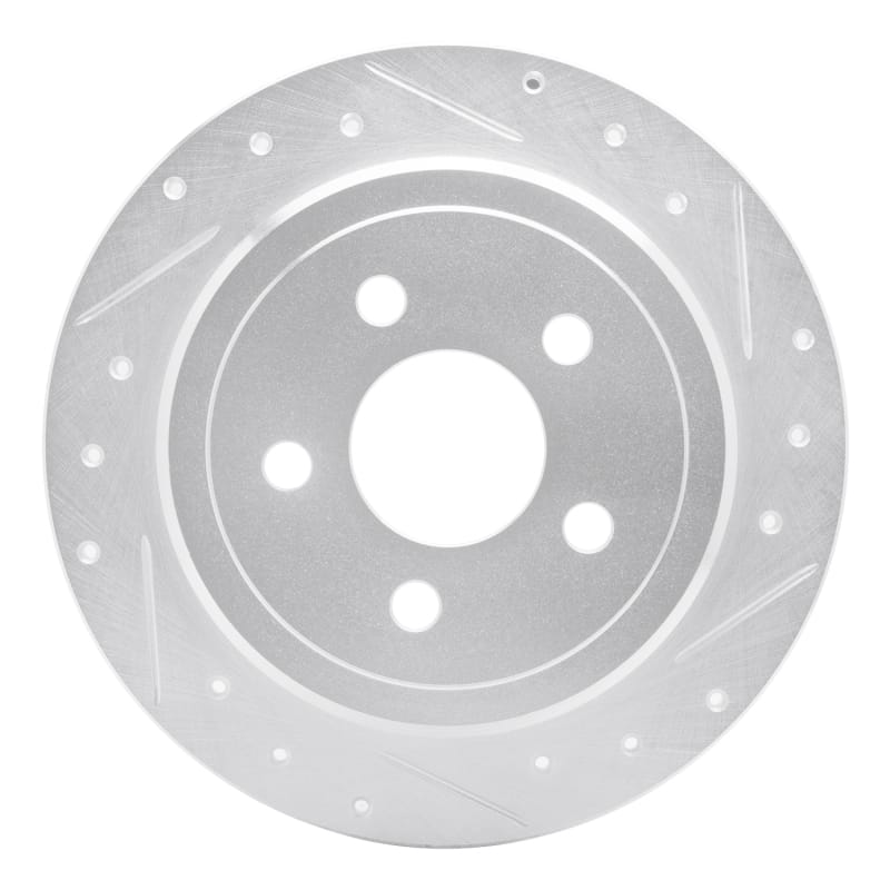 R1 Concepts — R1 95-03 Ford Windstar Rear Right Drilled & Slotted Silver Brake Rotor
R1 Brake Rotor Drill
