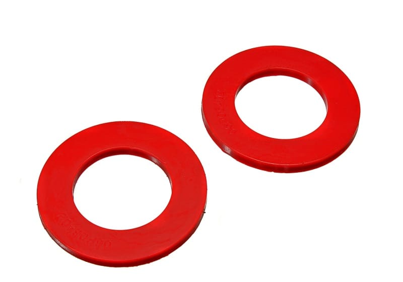 Energy Suspension — Energy Suspension Front Coil Spring Isolator Set - Red
CoilSprngInsulator