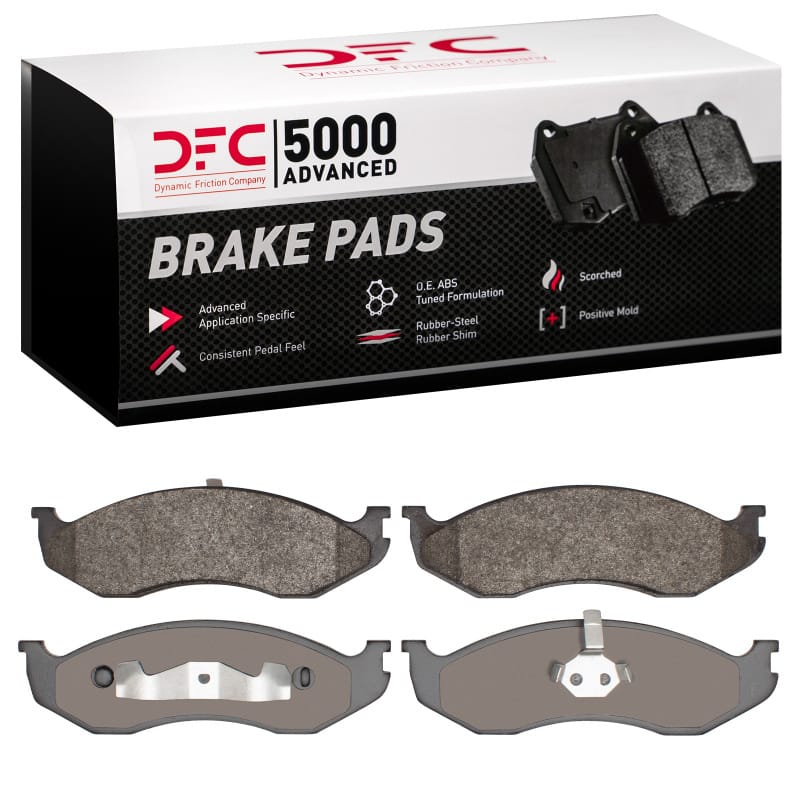 DFC — DFC 90-06 Jeep Grand Wagoneer Front 5000 Advanced Semi Metallic Brake Pads
DFC Brake Pad Set