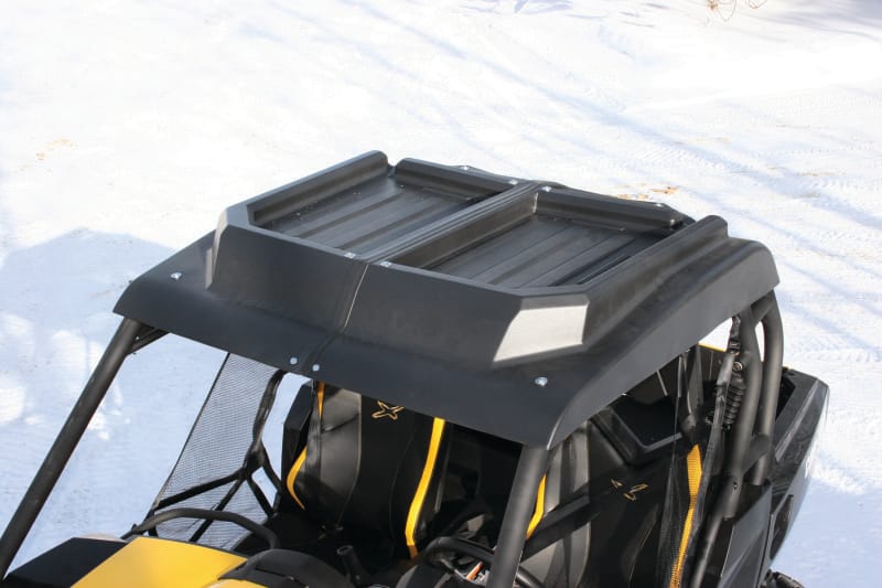 QuadBoss — Roof, 2-Piece with Storage, 50-3/4 in. x 44-1/2 in., Black