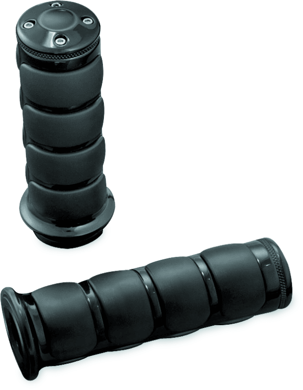 Kuryakyn — Kuryakyn ISO Grips Metric Honda/Triumph Black