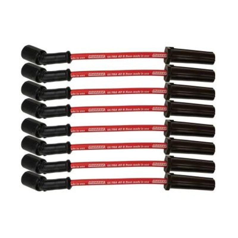 Moroso — Moroso GM LS/LT 8.5mm Ultra 40 9.75in Long Wire Set w/o Alum Heatshield - Red