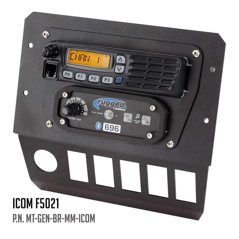 Rugged Radios — Rugged Radios Polaris General Multi Mount Kit for Radio and Intercom Kenwood TK7360