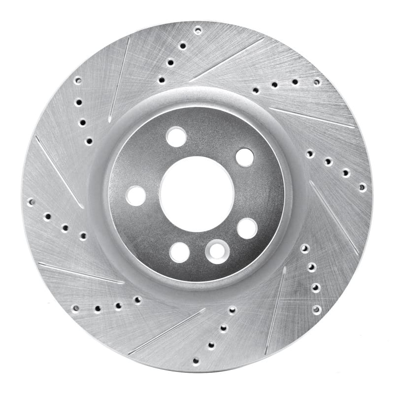 R1 Concepts — R1 15-19 Jaguar E-Pace Front Left Drilled & Slotted Silver Brake Rotor
R1 Brake Rotor Drill
