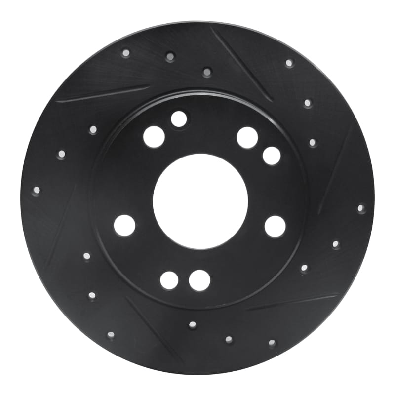 R1 Concepts — R1 83-89 Mercedes-Benz 190E Front Right Drilled & Slotted Black Brake Rotor
R1 Brake Rotor Drill