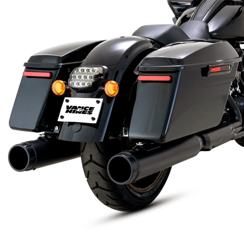 Vance and Hines — Vance & Hines HD Touring 17-22 Torquer 450 Mach Cut Slip-On Exhaust
