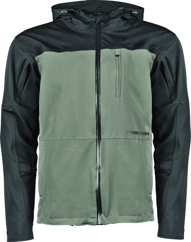 Speed and Strength — Speed and Strength Fame and Fortune Jacket Black/Olive - Medium