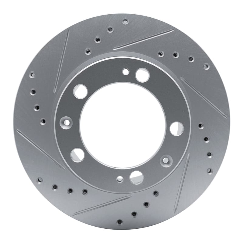 R1 Concepts — R1 87-95 Porsche 968 Front Left Drilled & Slotted Silver Brake Rotor
R1 Brake Rotor Drill