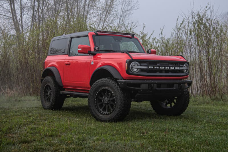 Zone Offroad — Zone Offroad 2021+ Ford Bronco 2 Door 4in Adventure Series Lift Kit (Base Shock Package Models Only)