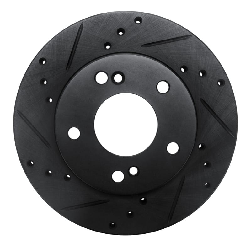 R1 Concepts — R1 96-98 Nissan 240SX Front Left Drilled & Slotted Black Brake Rotor
R1 Brake Rotor Drill