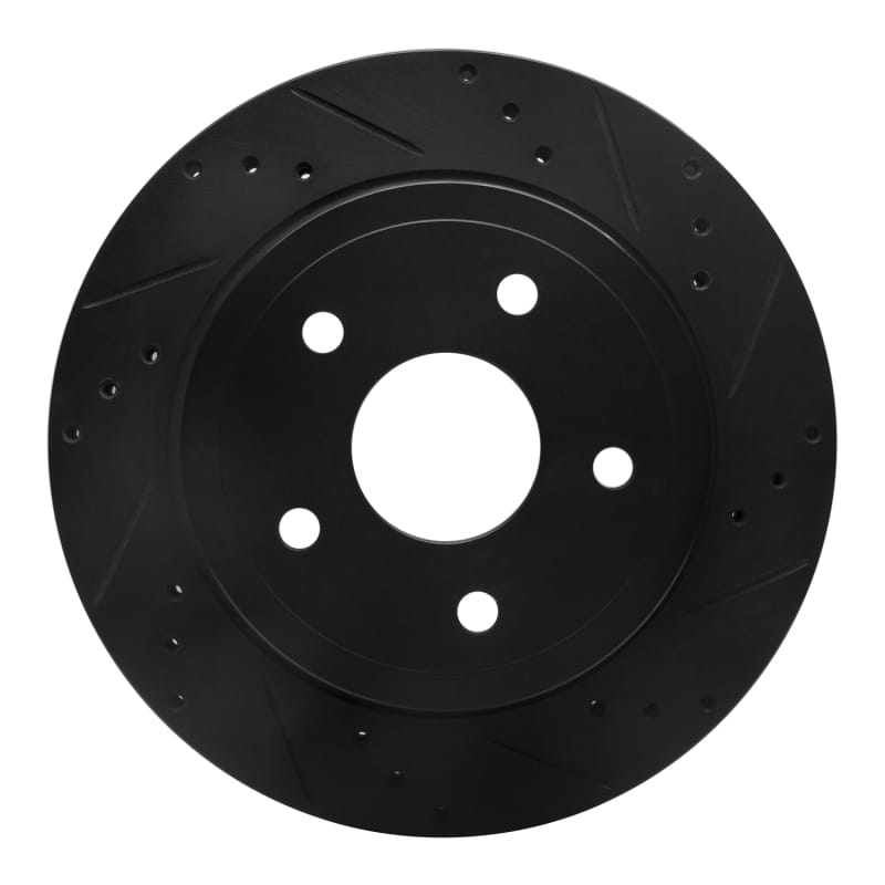 R1 Concepts — R1 04-06 Dodge Ram 1500 Pickup Rear Right Drilled & Slotted Black Brake Rotor
R1 Brake Rotor Drill