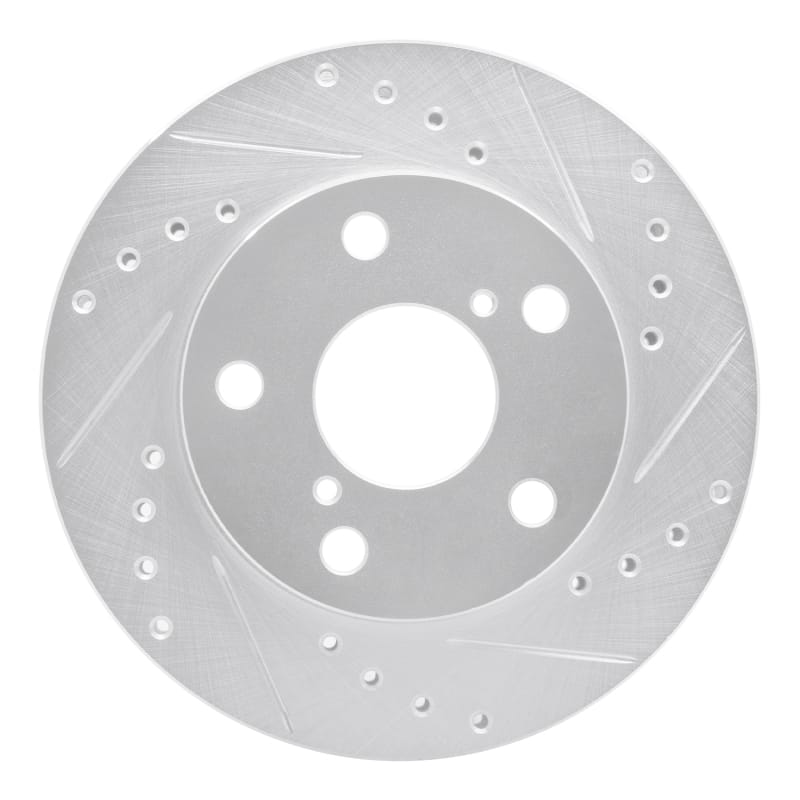R1 Concepts — R1 91-95 Toyota MR2 Front Right Drilled & Slotted Silver Brake Rotor
R1 Brake Rotor Drill