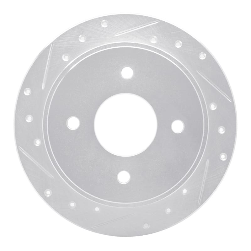 R1 Concepts — R1 90-92 Infiniti M30 Rear Left Drilled & Slotted Silver Brake Rotor
R1 Brake Rotor Drill