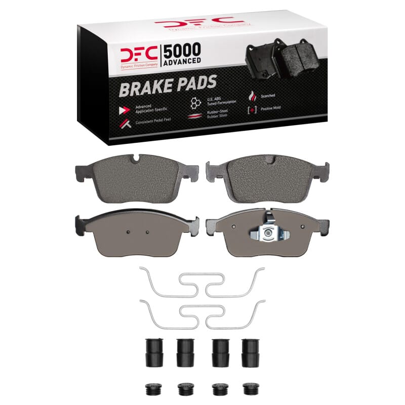 DFC — DFC 16-17 Volvo XC60 Front 5000 Advanced Ceramic Brake Pads and Hardware Kit
DFC Brake Pad Set