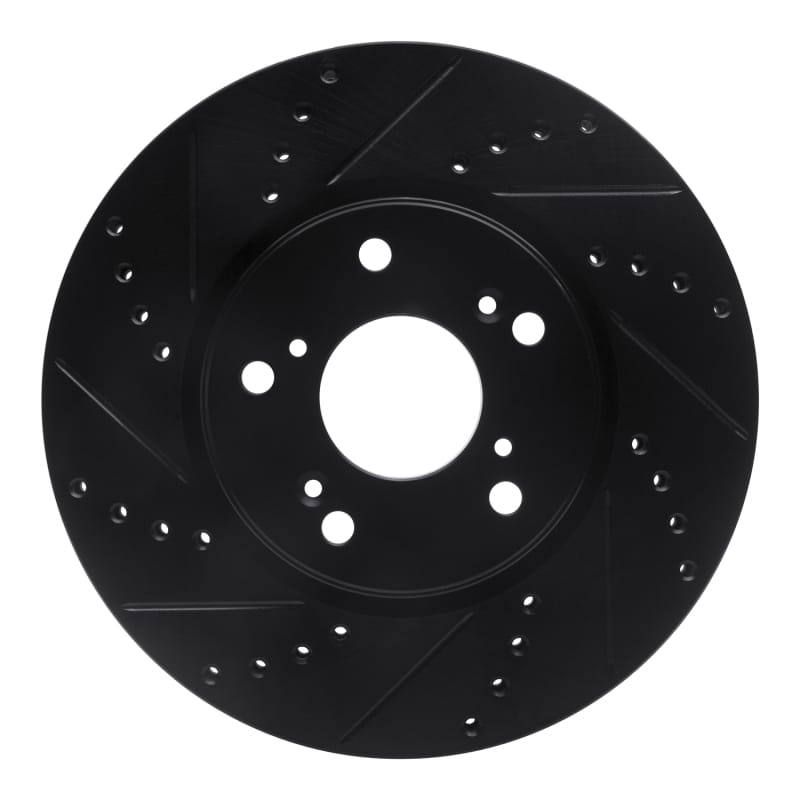 R1 Concepts — R1 13-22 Honda Accord Coupe Front Left Drilled & Slotted Black Brake Rotor
R1 Brake Rotor Drill
