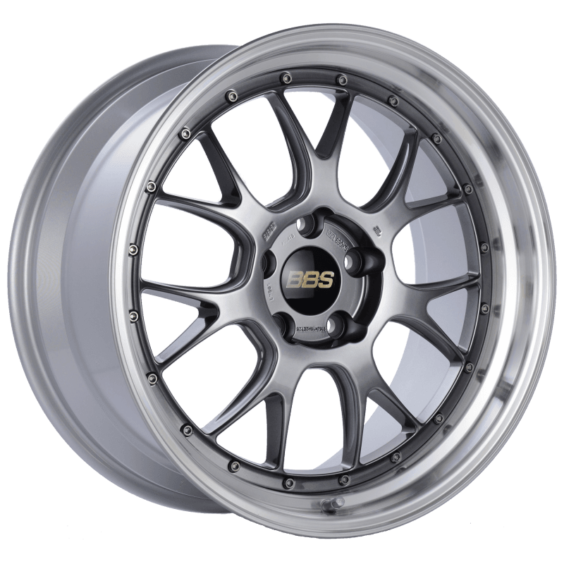 BBS — BBS LM-R 19x9.5 5x120 ET25 Diamond Black Center Diamond Cut Lip Wheel -82mm PFS/Clip Required