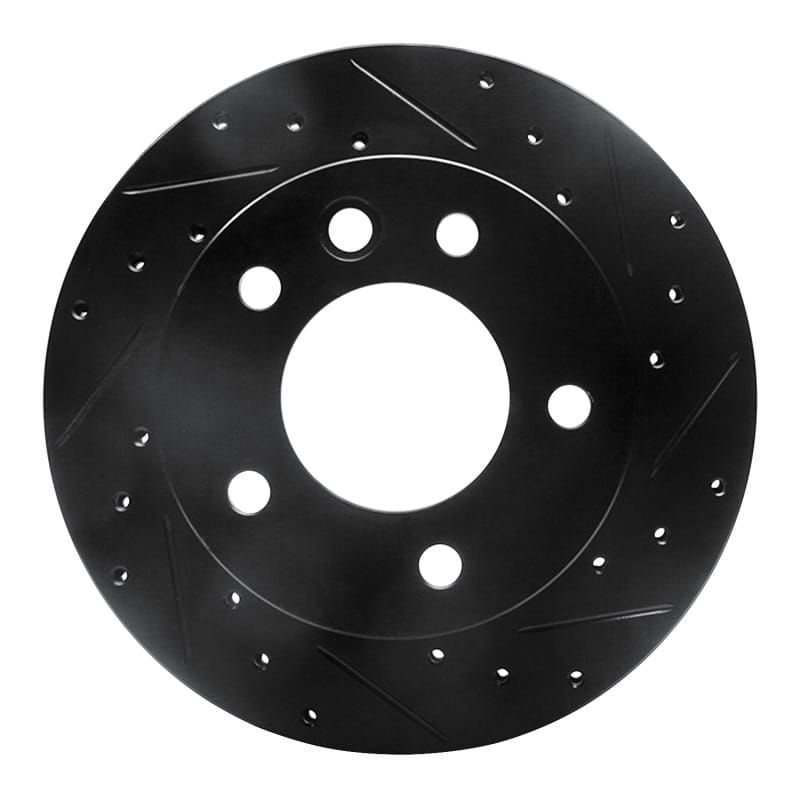 R1 Concepts — R1 02-06 Dodge Sprinter 2500 Front Right Drilled & Slotted Black Brake Rotor
R1 Brake Rotor Drill