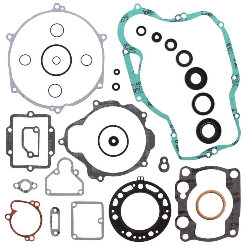 Vertex Pistons — Vertex Gaskets 2004 Kawasaki KX250 Complete Gasket Kit w/ Oil Seals