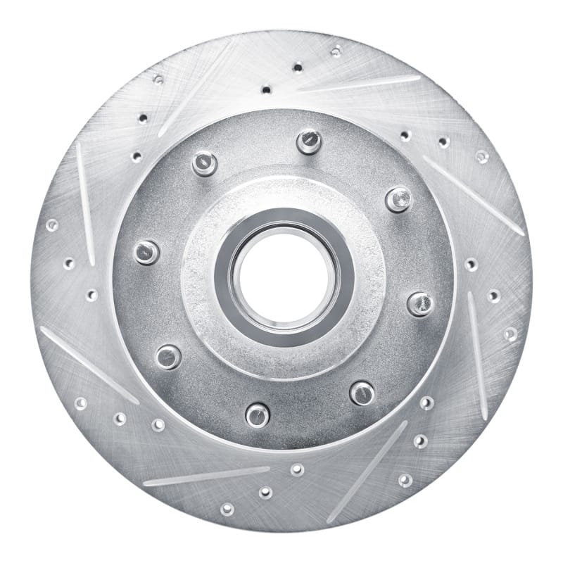 R1 Concepts — R1 80-85 Ford E-250 Econoline Front Left Drilled & Slotted Silver Brake Rotor
R1 Brake Rotor Drill