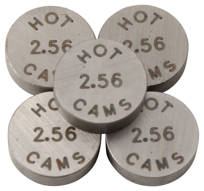 Hot Cams — Hot Cams Shim Kits 2.560mm Thickness - 5 Pack
