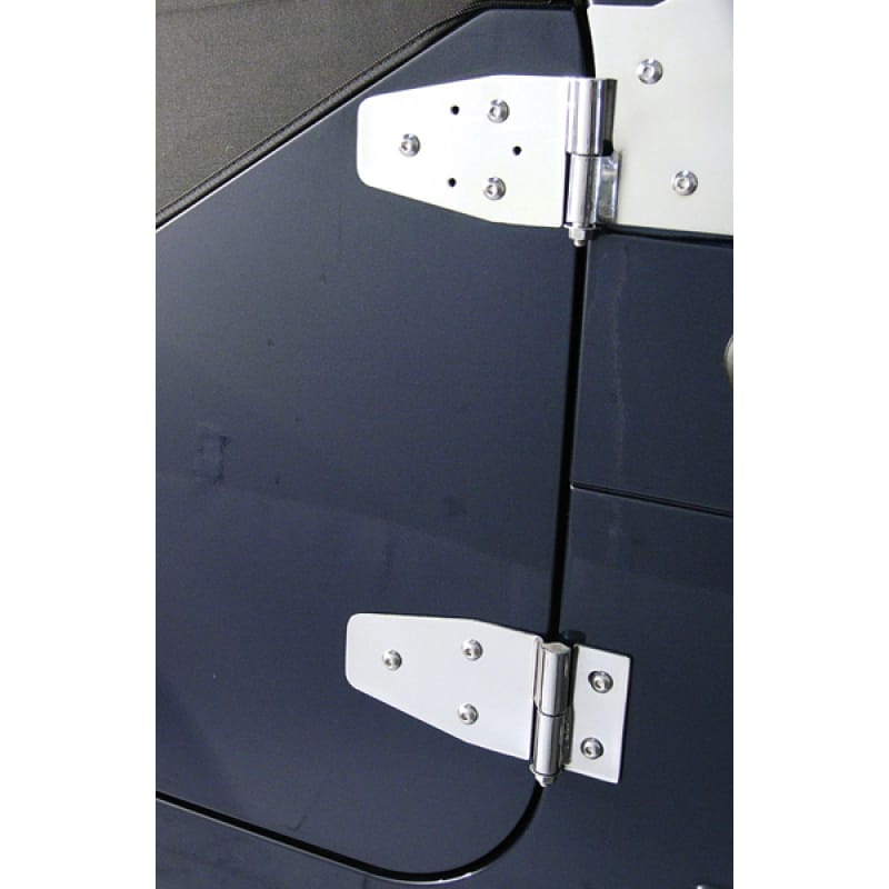 Rugged Ridge — Rugged Ridge 94-95 Jeep Wrangler YJ Stainless Steel Door Hinge Kit
OFFROAD_EXTERIOR
Door Hinge
