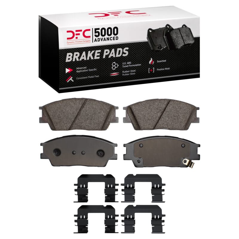 DFC — DFC 20-25 Hyundai Venue Front 5000 Advanced Ceramic Brake Pads and Hardware Kit