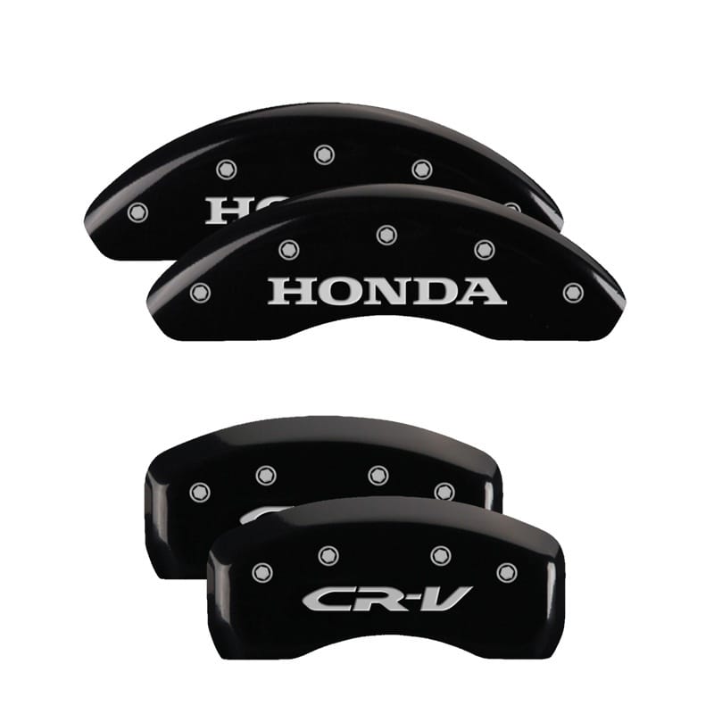 MGP — MGP 4 Caliper Covers Engraved Front Honda Rear CR-V Black Finish Silver Char 2004 Honda CR-V
Caliper Covers