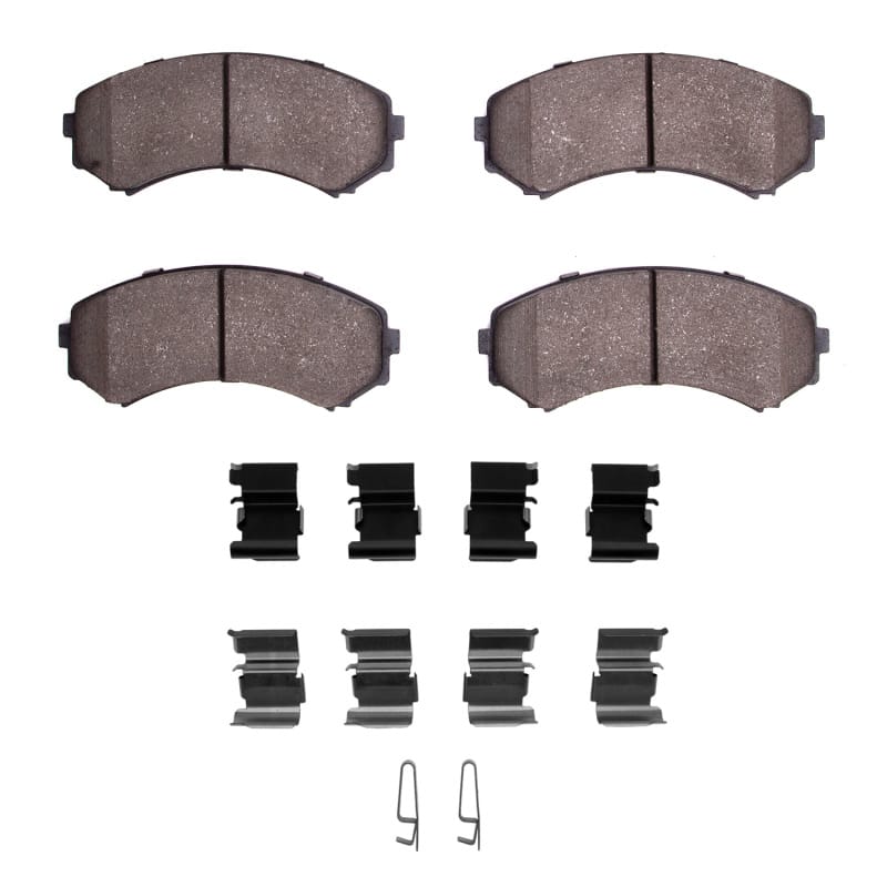 DFC — DFC 00-11 Honda Passport Front 5000 Advanced Ceramic Brake Pads and Hardware Kit
DFC Brake Pad Set