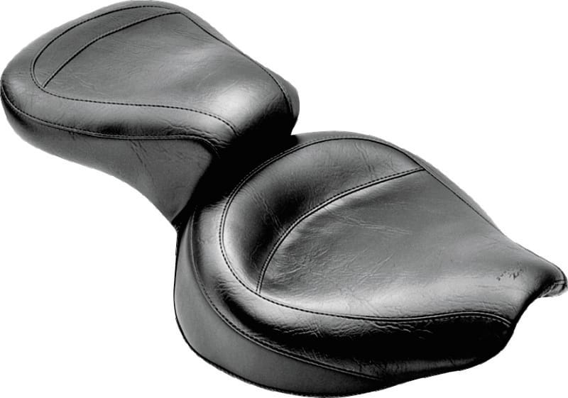 Mustang Motorcycle — Mustang 58-84 Harley FX/FL Wide Touring 1PC Seat - Black