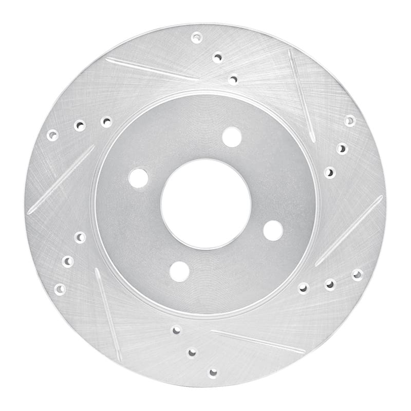 R1 Concepts — R1 11-25 Nissan March (Mexico) Front Right Drilled & Slotted Silver Brake Rotor
R1 Brake Rotor Drill