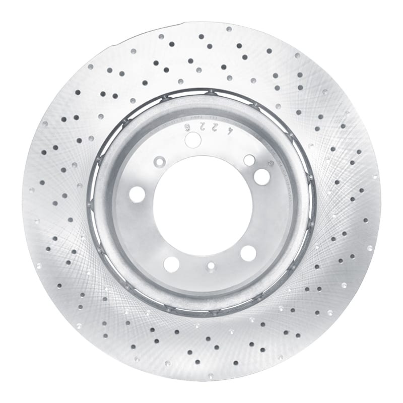 DFC — DFC 15-17 Porsche 911 Right Rear Drilled Hi-Carbon Alloy Geomet Coated Rotor
DFC Brake Rotor