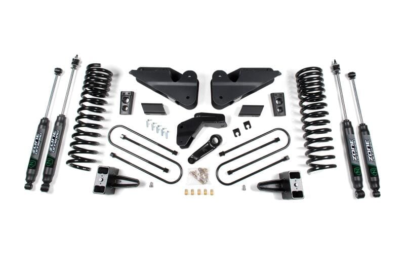 Zone Offroad — Zone Offroad 13-18 Ram 3500 5.5in Lift System - Gas