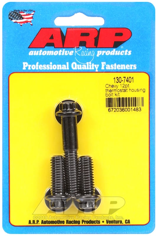 ARP — ARP Chevy 12pt Thermostat Housing Bolt Kit