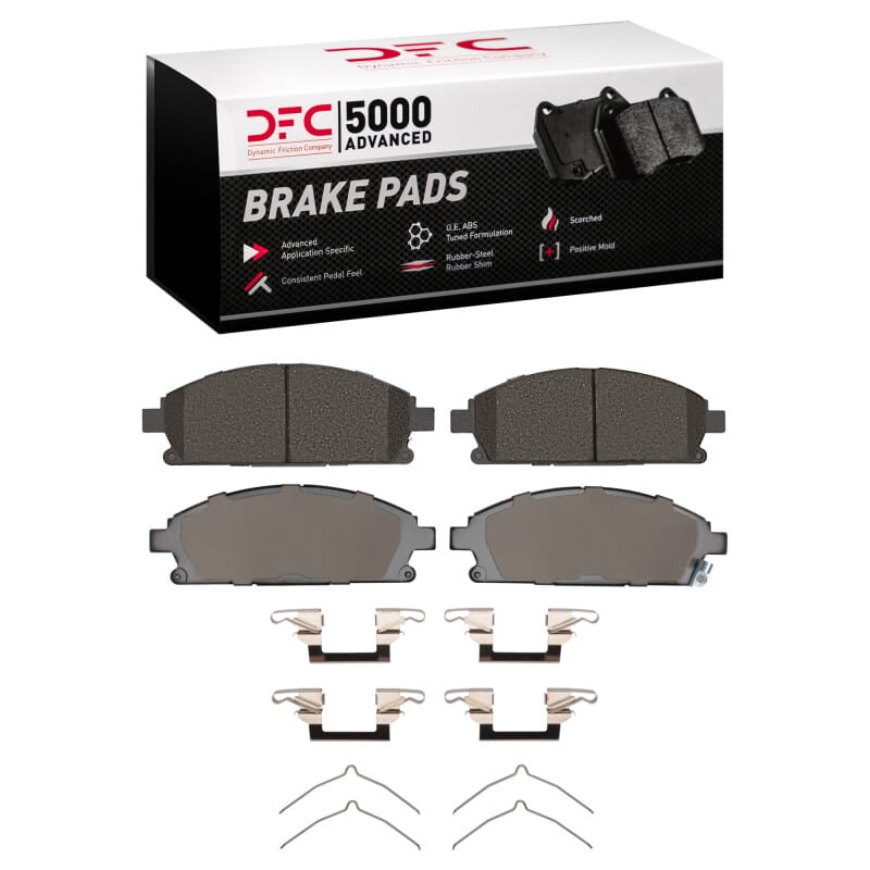 DFC — DFC 96-04 Infiniti QX4 Front 5000 Advanced Ceramic Brake Pads and Hardware Kit
DFC Brake Pad Set