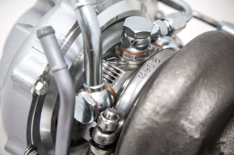Forced Performance — Forced Performance 2015+ Subaru WRX FA20 Blu BB Turbo 58mm CH10CM Turbine Hsg External WG w/Oil Line