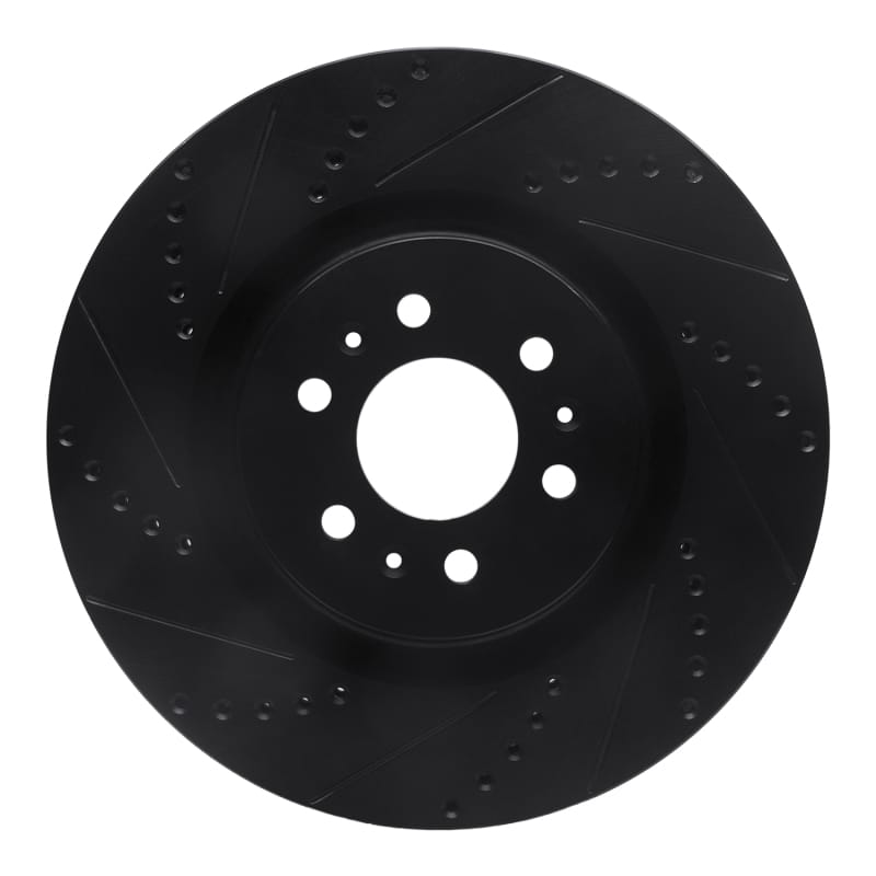 R1 Concepts — R1 04-11 Cadillac STS Front Left Drilled & Slotted Black Brake Rotor
R1 Brake Rotor Drill
