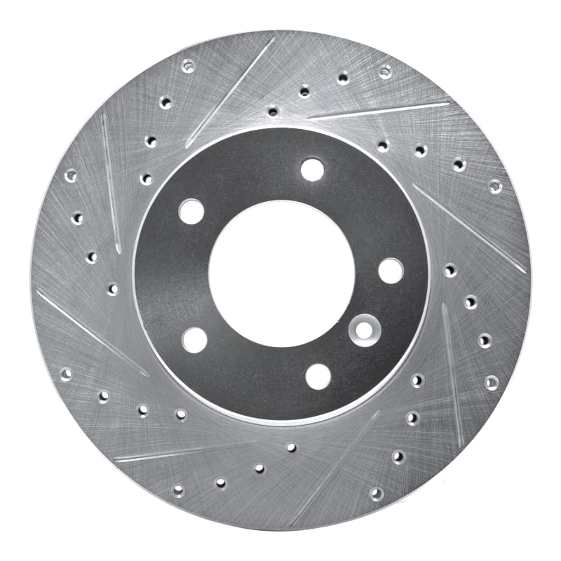R1 Concepts — R1 86-89 Jaguar XJ12 Front Left Drilled & Slotted Silver Brake Rotor
R1 Brake Rotor Drill