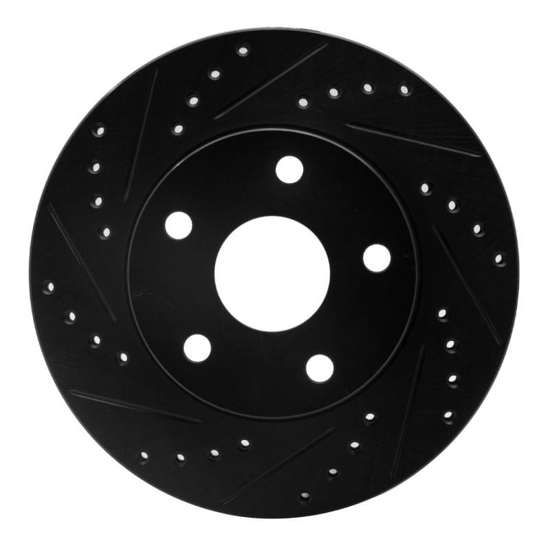 R1 Concepts — R1 91-96 Toyota Previa Front Left Drilled & Slotted Black Brake Rotor
R1 Brake Rotor Drill